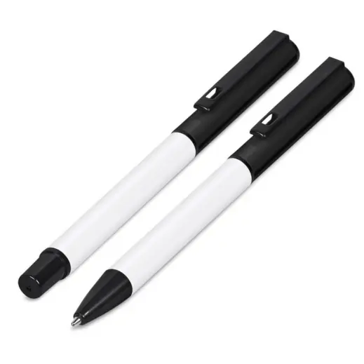 Altitude Stanza Ball Pen & Rollerball Set Black